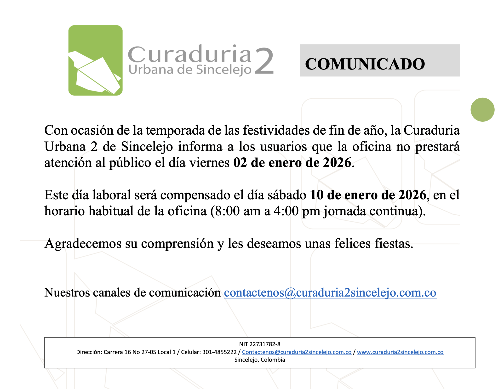 imagen informativa modal